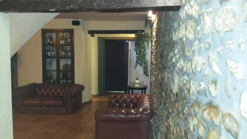 L'Argolla Hotel-Pizzeria Santa Coloma De Farners Exteriör bild